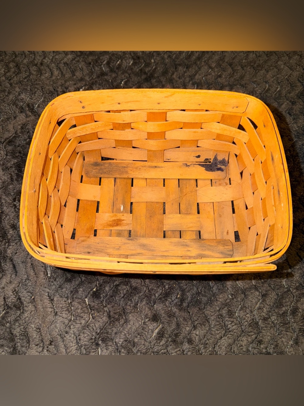 Longaberger Handwoven Decorative Basket